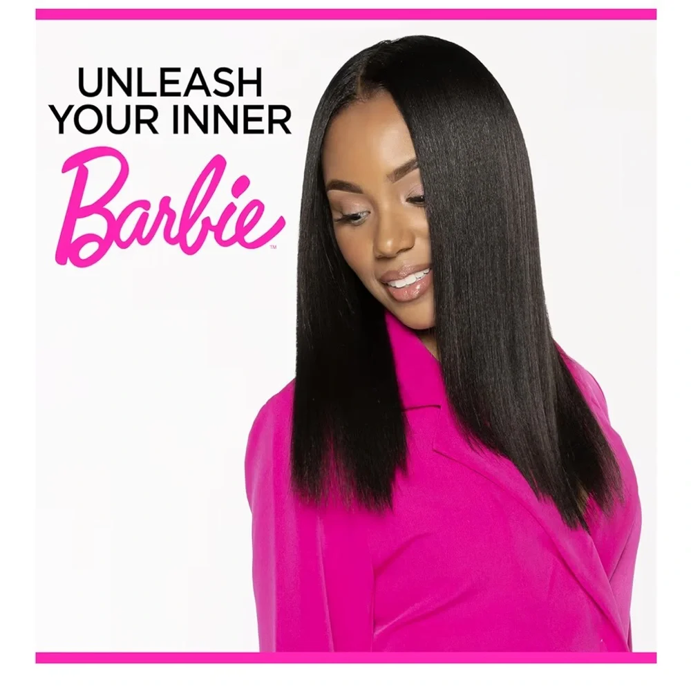 CHI x Barbie Pretty In Pink Brush & Mirror Set